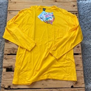 Vintage‎ Gitano Express Single Stitch Long Sleeve Pocket Tee NWT Dead Stock